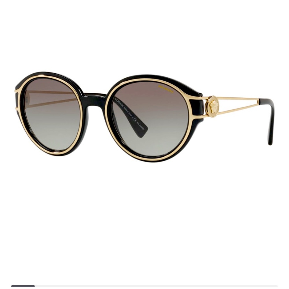 $310 Versace Sunglasses with case, microfiber, box